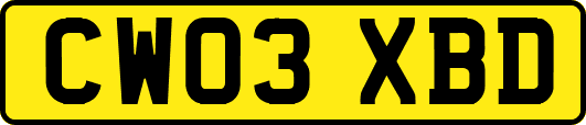 CW03XBD