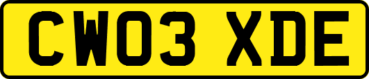 CW03XDE