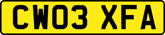 CW03XFA