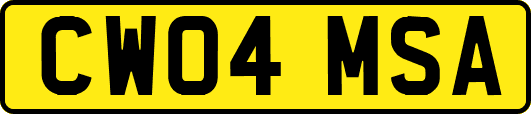 CW04MSA