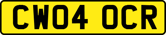 CW04OCR