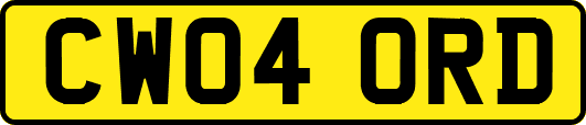 CW04ORD