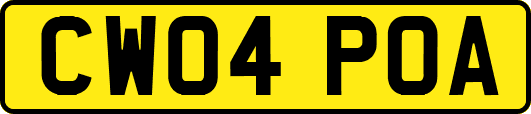 CW04POA