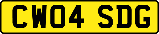 CW04SDG