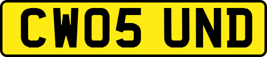 CW05UND