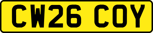 CW26COY