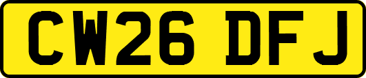 CW26DFJ