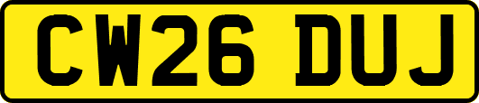 CW26DUJ