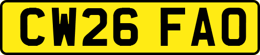 CW26FAO
