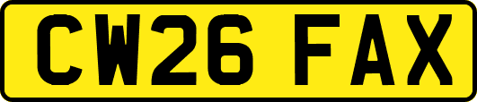 CW26FAX