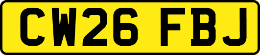 CW26FBJ