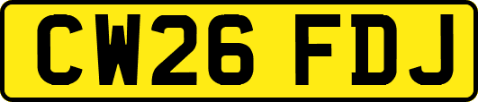 CW26FDJ