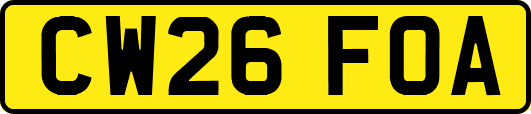 CW26FOA