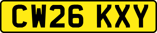 CW26KXY