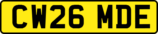 CW26MDE