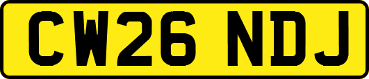 CW26NDJ