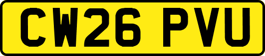 CW26PVU