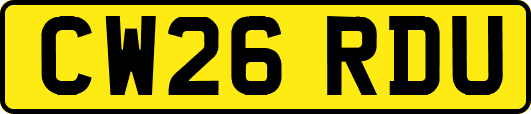 CW26RDU