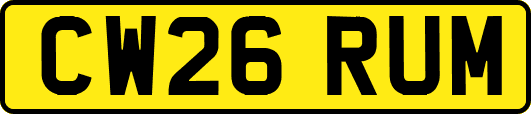 CW26RUM