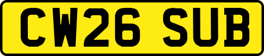 CW26SUB
