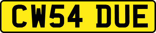 CW54DUE