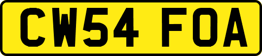 CW54FOA