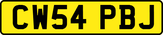 CW54PBJ
