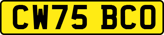 CW75BCO