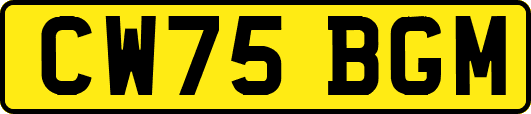 CW75BGM