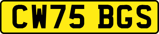 CW75BGS