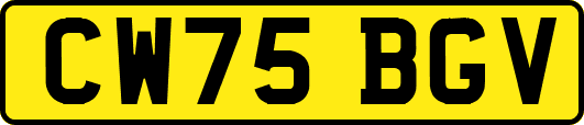 CW75BGV