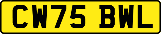 CW75BWL