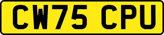 CW75CPU