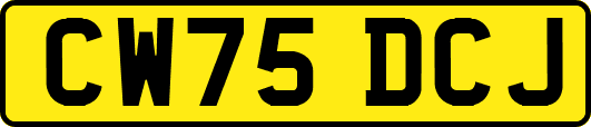 CW75DCJ