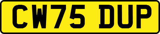 CW75DUP