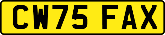CW75FAX