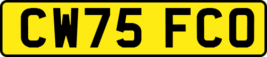 CW75FCO