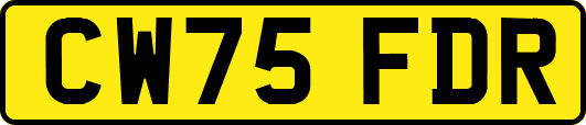 CW75FDR
