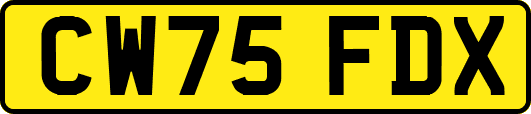 CW75FDX