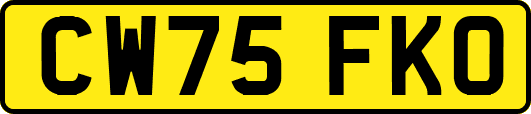 CW75FKO