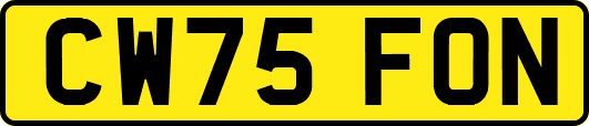 CW75FON
