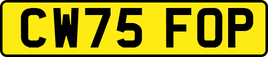 CW75FOP