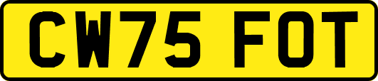 CW75FOT