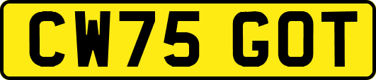 CW75GOT