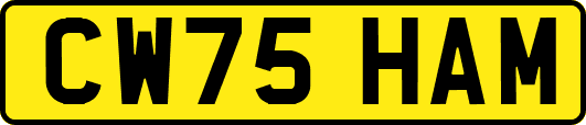 CW75HAM