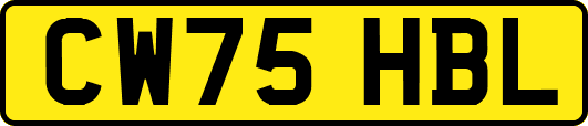CW75HBL