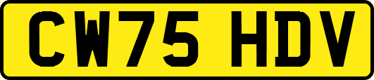 CW75HDV