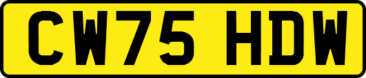 CW75HDW