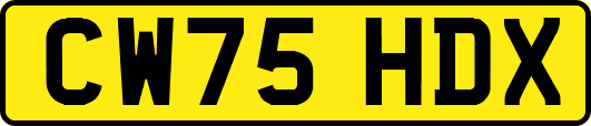 CW75HDX