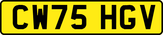 CW75HGV